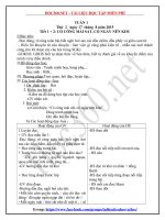 Giáo án cả năm Tiếng Việt lớp 2 - Tài liệu học tập - Hoc360.net