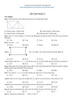Tài Liệu Ôn Thi Toán Lớp 3 Cực Hay