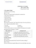 Đề thi học kỳ 2 môn lịch sử lớp 6