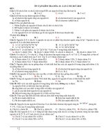 Ôn tập kiểm tra 1 tiết Hóa 10 lần 2 - Trường THPT Duy Tân - Kon Tum