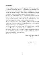 Nghiên cứu giải pháp cấp nước có xét đến tác động của biến đổi khí hậu và phát triển kinh tế   xã hội cho hệ thống thủy lợi xuân thủy, tỉnh nam định 