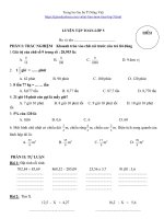 Luyện tập toán lớp 5