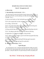 Đề kiểm tra cuối tuần 28 Tiếng Việt lớp 5 - Tài liệu học tập - Hoc360.net