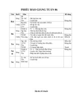 Giáo án lớp 3 tuần 6 - Tài liệu học tập - hoc360.net