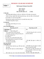 Giáo án lớp 2 - Tuần 7 - Tài liệu học tập - Hoc360.net