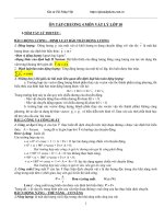 Đề Kiểm Tra Chương 4 Môn Vật Lý Lớp 10