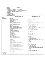 Soạn giáo án tuần 14 lớp 1 - Tài liệu học tập - Hoc360.net