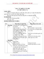 Giáo án tự nhiên và xã hội lớp 1 - Tài liệu học tập - Hoc360.net