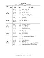 Giáo án lớp 1 - Tuần 11 - Buổi sáng - Tài liệu học tập - Hoc360.net