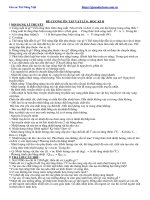 Đề Cương Ôn Tập Học Kỳ 2 Môn Vật Lý Lớp 8