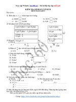 Tuyển tập các đề kiểm tra định kỳ cuối HK II môn Toán lớp 5 - hoc360.net