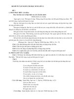 Nội dung ôn tập môn Ngữ văn 12 đợt 3 - Trường THPT Duy Tân - Kon Tum