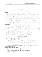 Đề Cương Ôn Tập Học Kỳ 2 Môn Toán Lớp 10