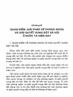 Ebook xung đột xã hội   một số vấn đề lý luận và thực tiễn ở việt nam phần 2 