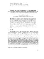 Vận dụng một số kĩ thuật đánh giá tích cực cho môn học tư duy hệ thống nhằm đạt chuẩn đầu ra theo hướng tiếp cận CDIO tại trường Đại học Sư phạm Kĩ thuật thành phố Hồ Chí Minh