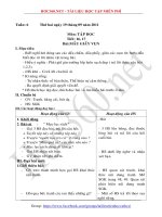 Giáo án lớp 2 - Tuần 6 - Tài liệu học tập - Hoc360.net