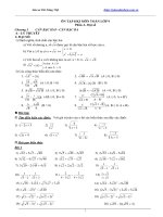 Ôn Tập Học Kì 1 Môn Toán Lớp 9