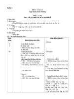 Giáo án các môn lớp 3 từ tuần 1 đến tuần 9 - Tài liệu học tập