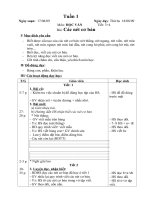 Hướng dẫn soạn giáo án tuần 1 lớp 1 - Tài liệu lớp 1 - Hoc360.net