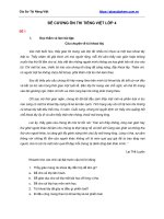 Đề Cương Ôn Thi Tiếng Việt Lớp 4