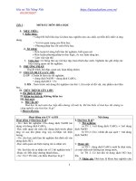 Giáo Án Giảng Dạy Môn Hóa Lớp 8