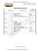 Hướng dẫn Soạn giáo án tổng hợp lớp 5 - Tuần 26