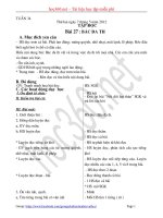 Hướng dẫn soạn Giáo án Tổng hợp theo tuần lớp 1 Tuần 34