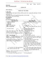 Hướng dẫn soạn Giáo án lớp 5 - Tuần 23 - Tổng hợp các môn