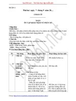 Tài liệu hướng dẫn Soạn giáo án lớp 5 - Tuần 1 - Các môn