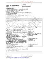 Hướng dẫn soạn Giáo án các môn tổng hợp lớp 5 Tuần 3