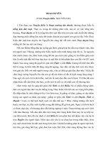 Bình giảng tác phẩm Trao Duyên (Trích 