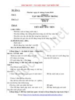 Giáo án tổng hợp tuần 1, 2, 3, 4 - Lớp 1 - Tài liệu học tập - Hoc360.net