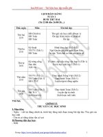 Hướng dẫn soạn Giáo án buổi chiều lớp 5 - Tuần 1