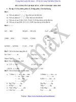 Đề cương ôn tập học kỳ II Toán 5 - Năm học 2018-2019 - Hoc360.net