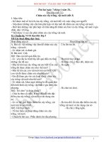 Hướng dẫn soạn Giáo án tổng hợp các môn lớp 3 Tuần 32