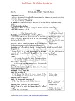 Hướng dẫn soạn Giáo án môn Toán lớp 5 - Tuần 1