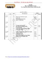 Giáo án các môn lớp 5 - Tuần 15 - Tài liệu học tập tiểu học