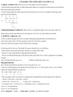 CÁCH đọc tên CHẤT hữu cơ lớp 11,12