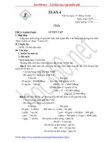 Soạn giáo án lớp 5 các môn - Tuần 4 - Bài giảng hay tổng hợp