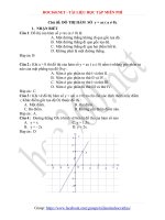Đồ thị của hàm số y = ax (a≠0) - Chuyên đề Toán 7