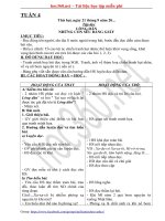 Bài soạn giáo án tổng hợp lớp 5 - Tuần 4 - Tài liệu bài giảng hay