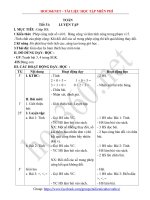 Giáo án Toán lớp 1 - Tuần 9 - Tài liệu học tập - Hoc360.net