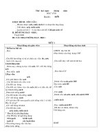 Hướng dẫn soạn Giáo án Các môn lớp 1 - Tuần 20