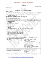 Hướng dẫn soạn Giáo án lớp 5 Tổng hợp - Tuần 8