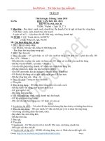 Hướng dẫn soạn Giáo án Tuần 23 tổng hợp Các môn lớp 1