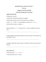 Bài tập cuối tuần Toán 7 - Tuần 31 - Tài liệu học tập - Hoc360.net