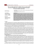 Yêu cầu đối với hành vi thông tin của giảng viên: Kết quả nghiên cứu tại một số trường đại học ở thành phố Hồ Chí Minh