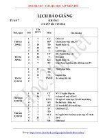 Giáo án lớp 2 - Tuần 7 - Tài liệu học tập - Hoc360.net