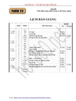 Soạn giáo án các môn lớp 5 - Tuần 32 - Tài liệu tiểu học