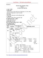 Hướng dẫn soạn Giáo án môn toán lớp 5 - Tuần 13-16